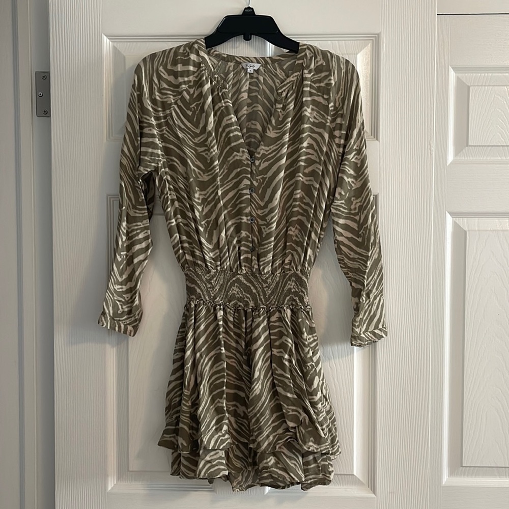 Rails long sleeve dress